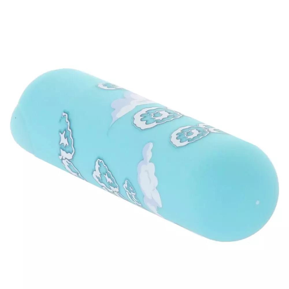 Jessi 420 Remote Control Rechargeable Silicone Bullet Vibe -Blue